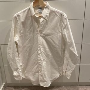 White Brooks Brother Oxford shirt. Size 14 1/2-32